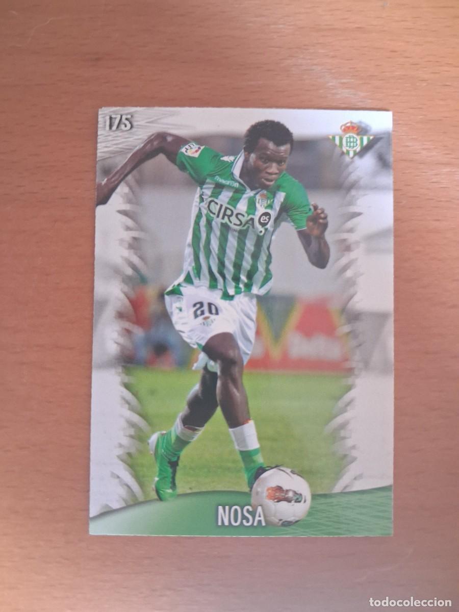 Cromos de Futebol: Mundicromo Official Quiz Game Collection 2013 2014 Real Betis 175 Nosa