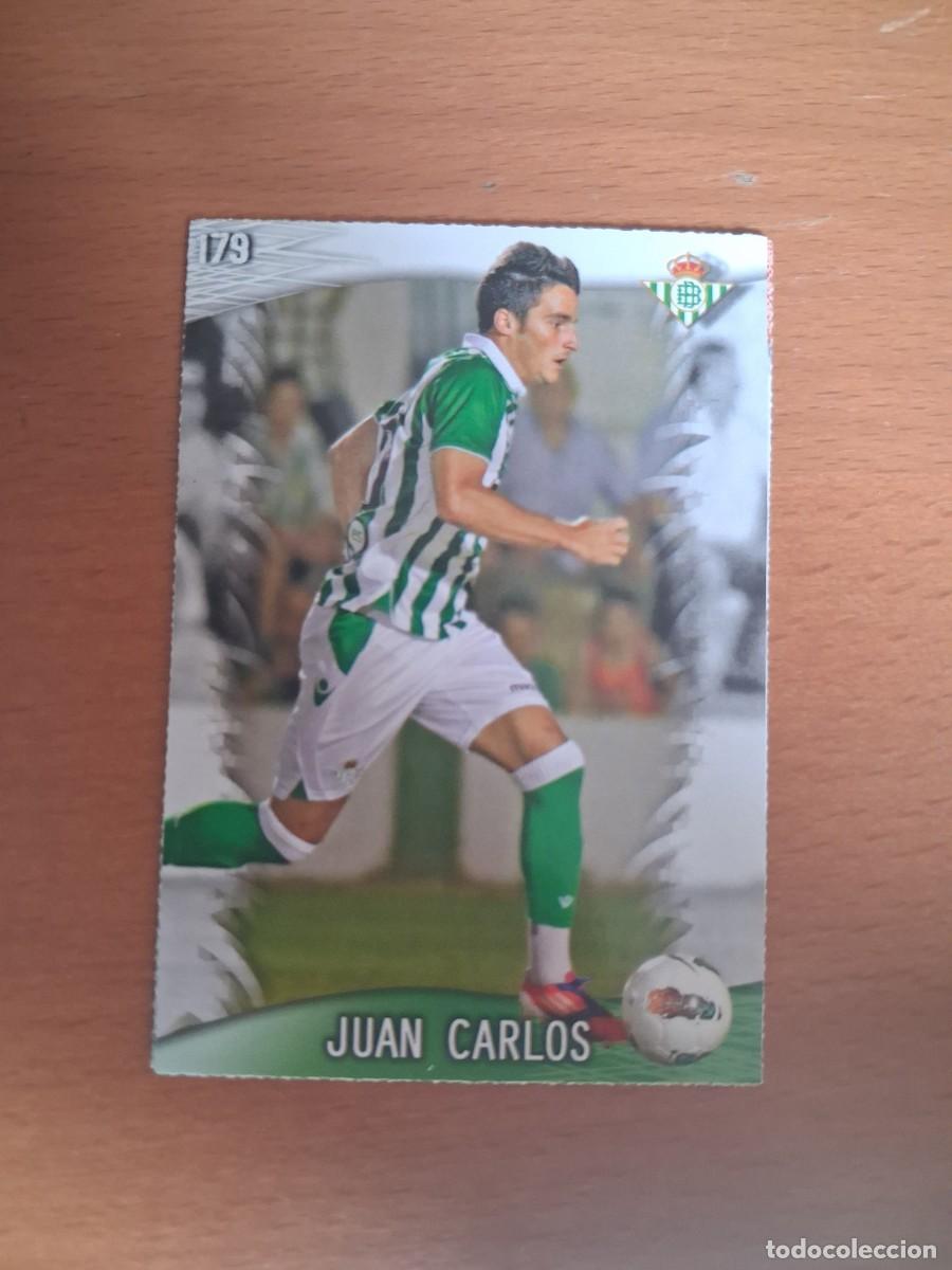 Cromos de Futebol: Mundicromo Official Quiz Game Collection 2013 2014 Real Betis 179 Juan Carlos