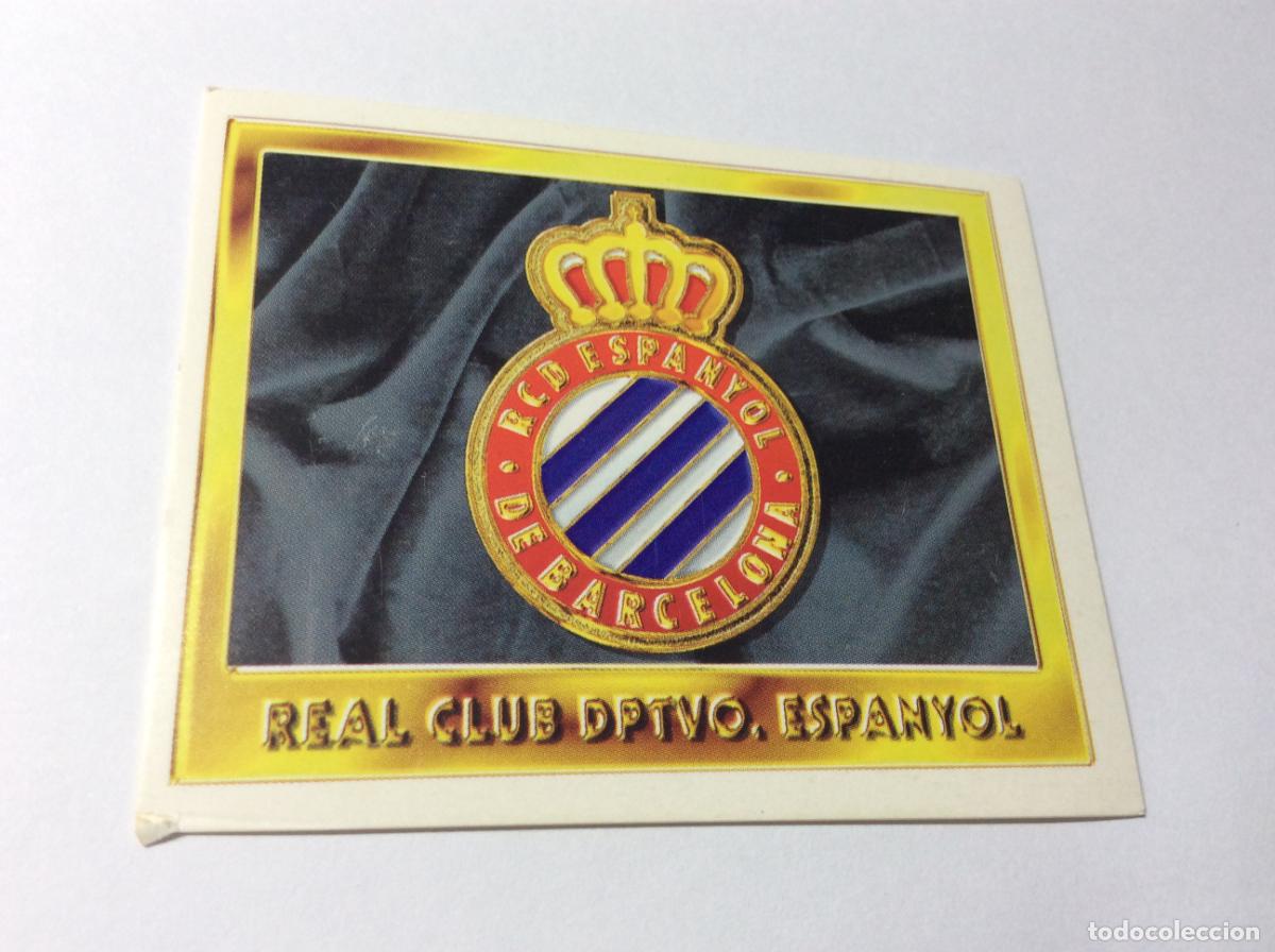 Cartes &agrave; collectionner de Football: Escudo RCD Espa&ntilde;ol Espanyol Este 95 96 1995 1996