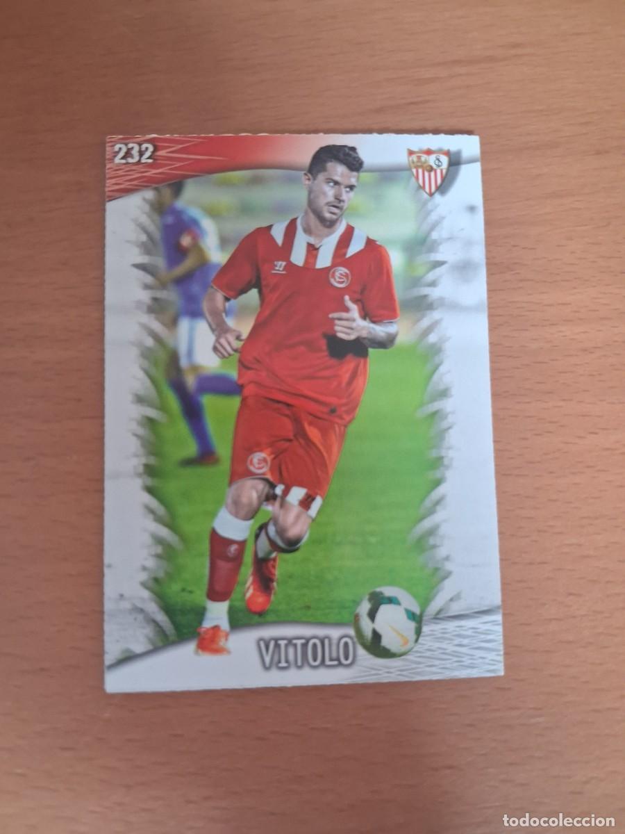 Football Stickers: Mundicromo Official Quiz Game Collection 2013 2014 Sevilla FC 232 Vitolo