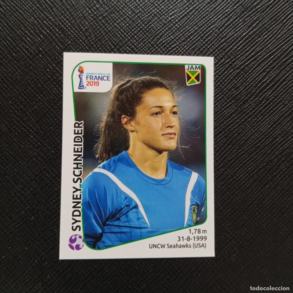 Football Stickers: 235 SYDNEY SCHNEIDER JAMAICA PANINI FEMENINO WOMEN&acute;S MUNDIAL 2019 FRANCIA 19 SIN PEGAR - A74 PG47