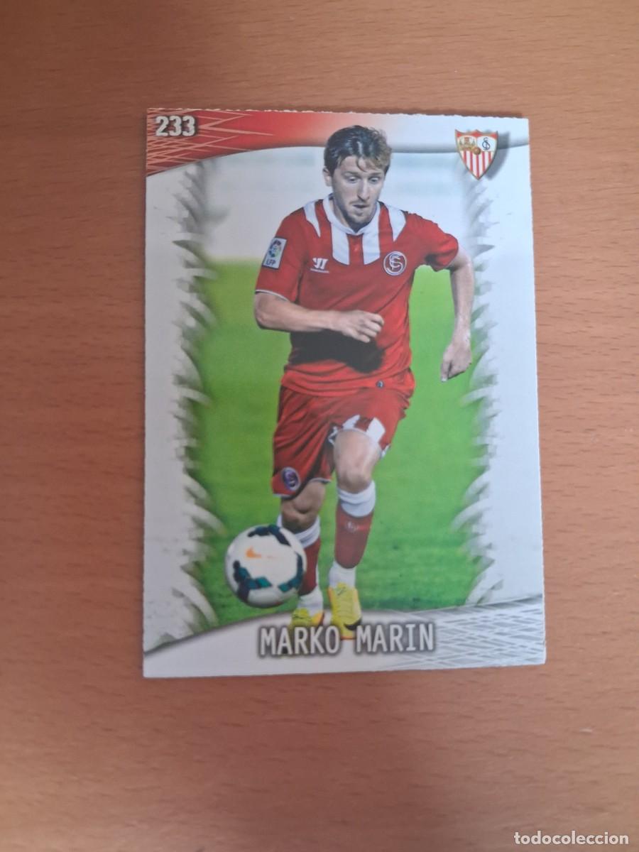 Football Stickers: Mundicromo Official Quiz Game Collection 2013 2014 Sevilla FC 233 Marko Marin