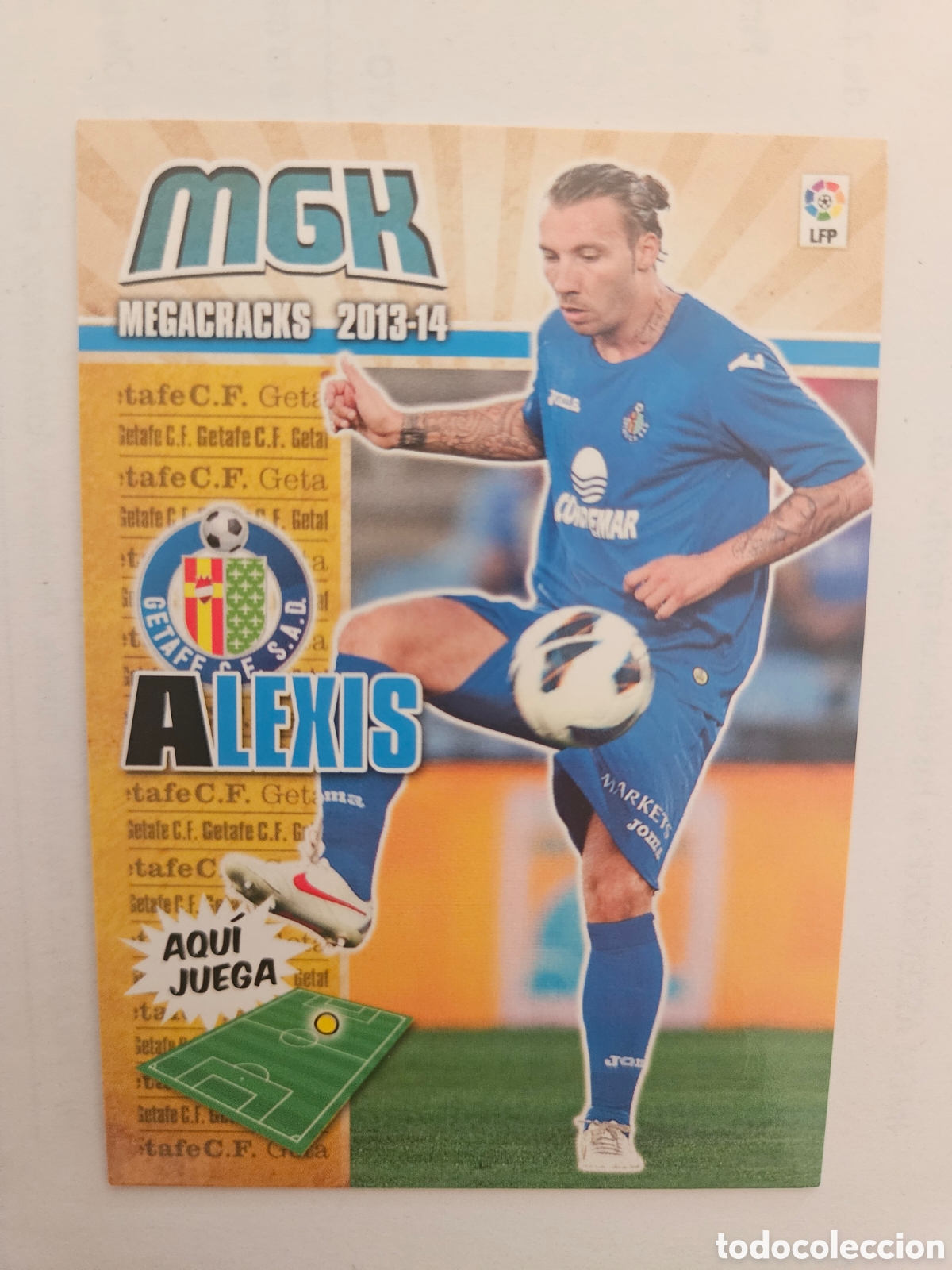 Football Stickers: 149 BIS ALEXIS (GETAFE) - - MEGACRACKS 2013-2014 PANINI MGK 13-14 -