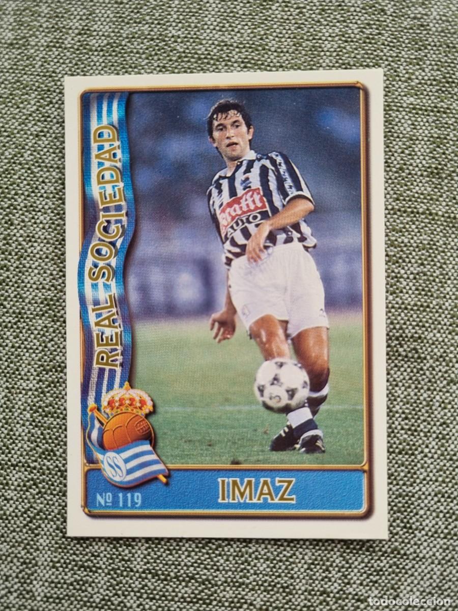 Football Stickers: 119 IMAZ (Real Sociedad). Las Fichas de la Liga 1996 1997 96 97 (Mundicromo)