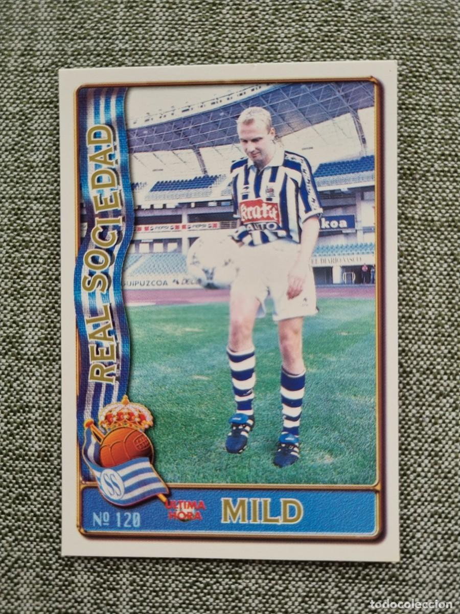 Figurine di Calcio: 120 MILD (Real Sociedad) &Uacute;LTIMA HORA. Las Fichas de la Liga 1996 1997 96 97 (Mundicromo)
