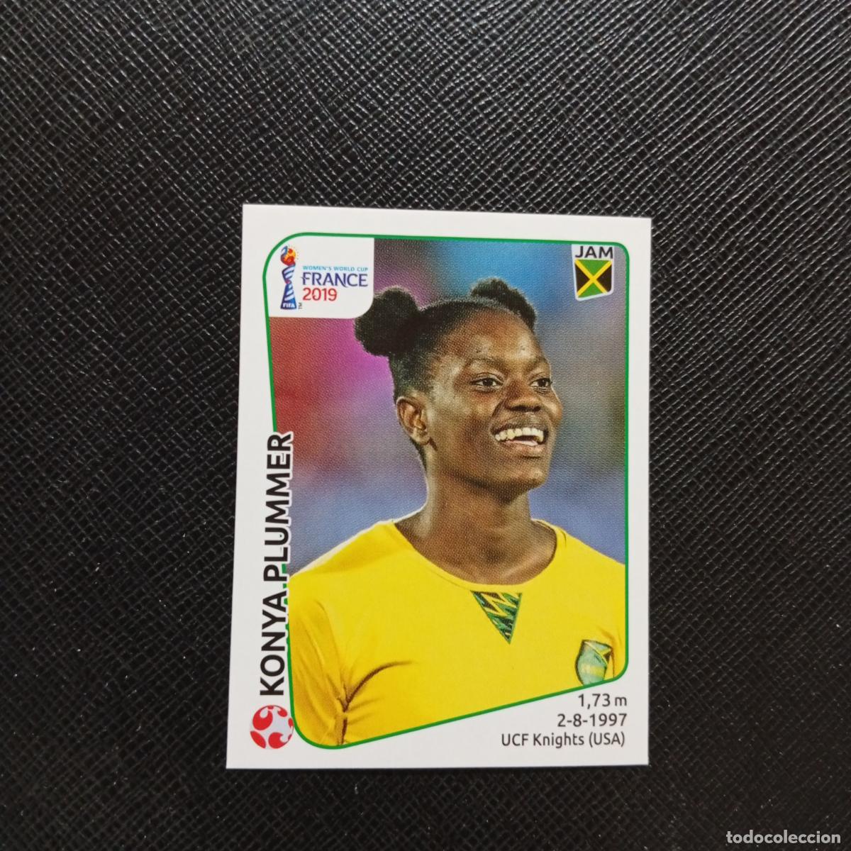 Figurine di Calcio: 237 KONYA PLUMMER JAMAICA PANINI FEMENINO WOMEN&acute;S MUNDIAL 2019 FRANCIA 19 - SIN PEGAR - A74 PG47