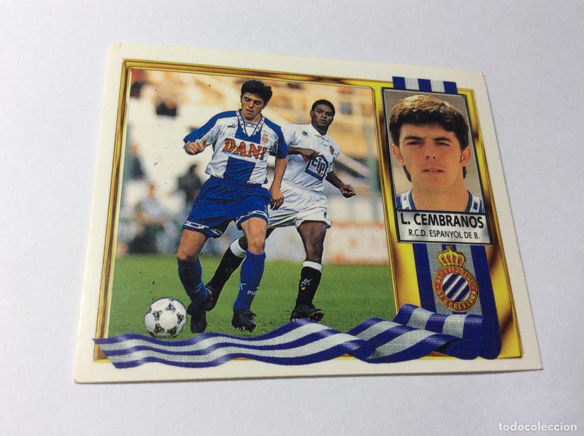 Figurine di Calcio: Luis Cembranos RCD Espa&ntilde;ol Espanyol Este 95 96 1995 1996
