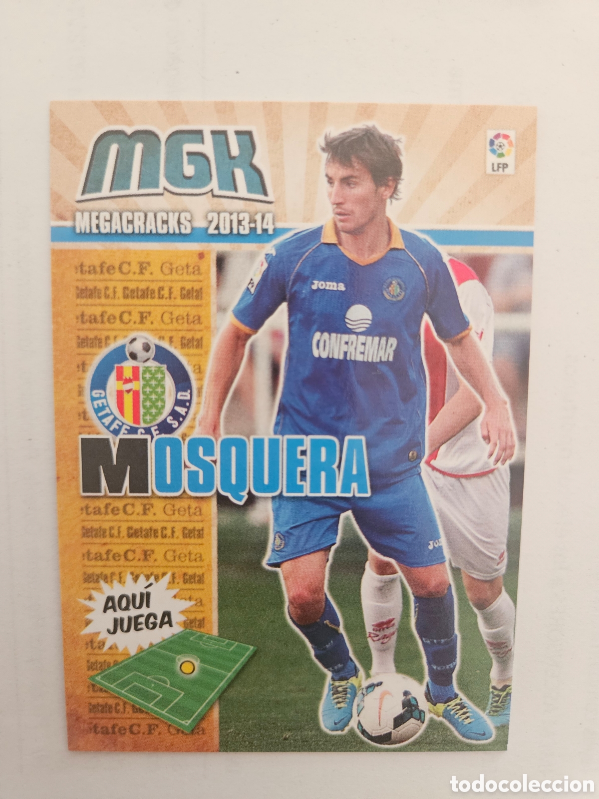 Figurine di Calcio: 156 BIS MOSQUERA (GETAFE) - - MEGACRACKS 2013-2014 PANINI MGK 13-14