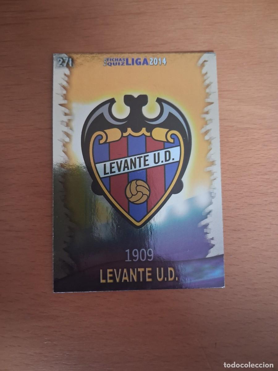 Figurine di Calcio: Mundicromo Official Quiz Game Collection 2013 2014 Levante UD 271 Escudo