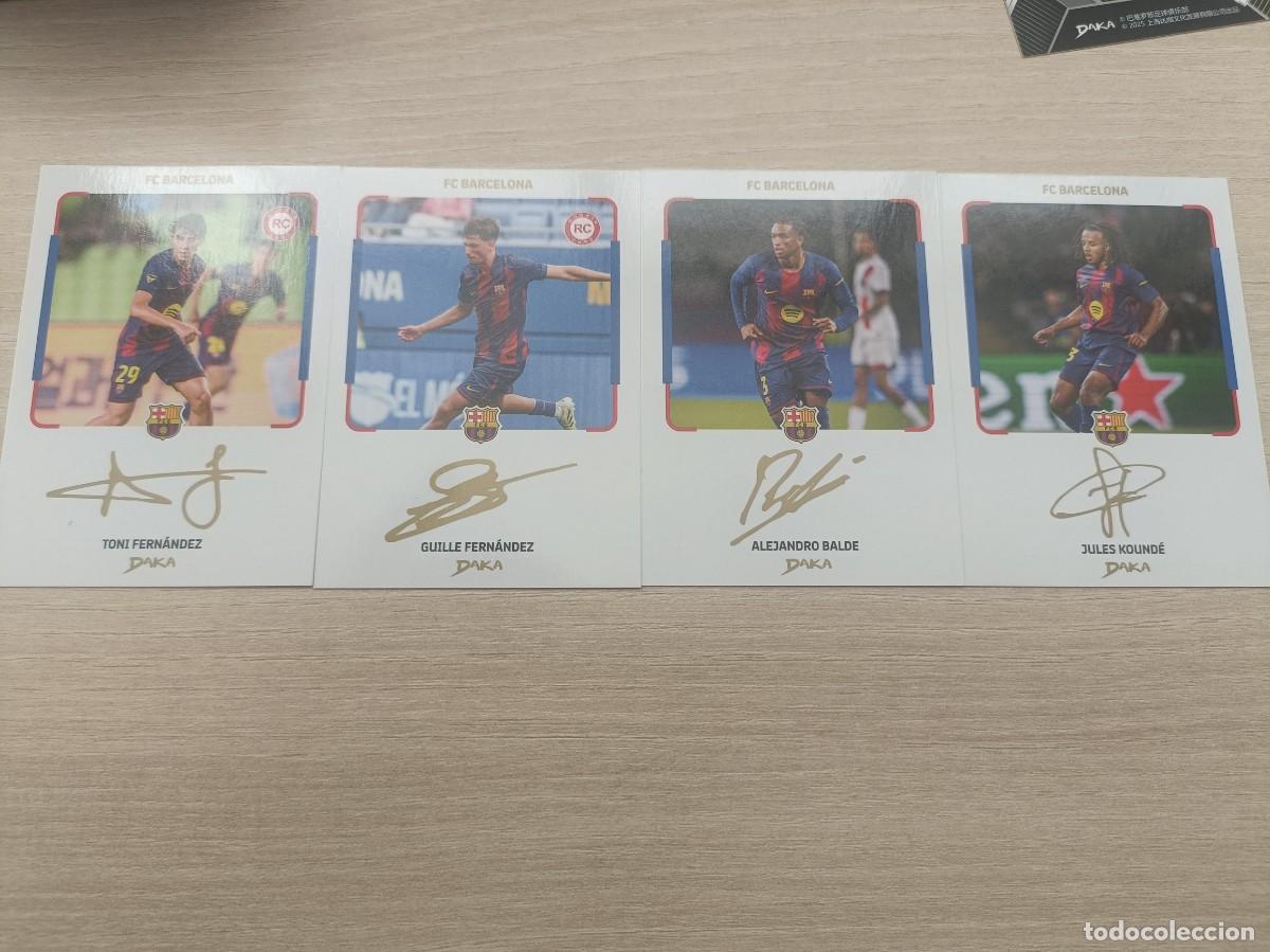 Figurine di Calcio: Daka top audience FC Barcelona 2025-2026