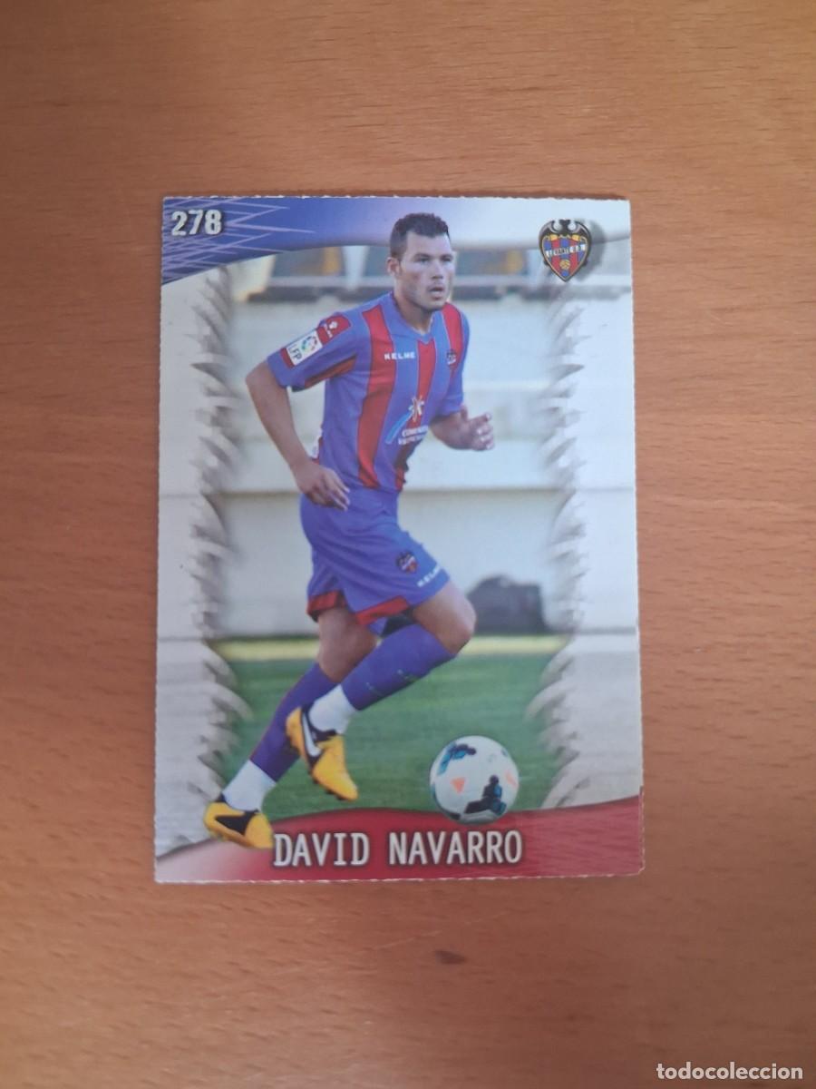 Figurine di Calcio: Mundicromo Official Quiz Game Collection 2013 2014 Levante UD 278 David Navarro