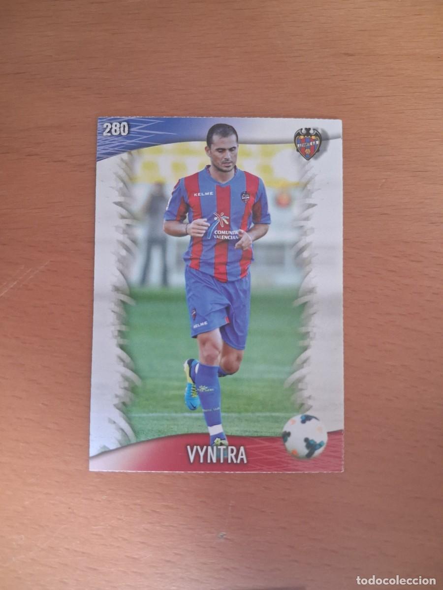 Cromos de f&uacute;tbol: Mundicromo Official Quiz Game Collection 2013 2014 Levante UD 280 Vyntra