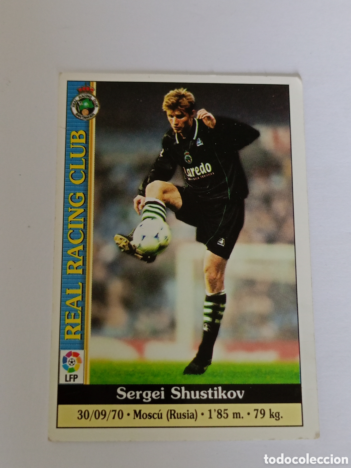 Figurine di Calcio: Mundicromo fichas Liga 1999 2000 99 00 Shustikov n&deg; 258 Racing Santander