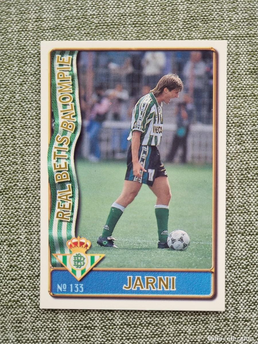 Cromos de Futebol: 133 JARNI (Real Betis). Las Fichas de la Liga 1996 1997 96 97 (Mundicromo)