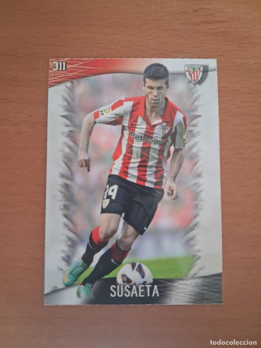 Football Stickers: Mundicromo Official Quiz Game Collection 2013 2014 Athletic Club 311 Susaeta