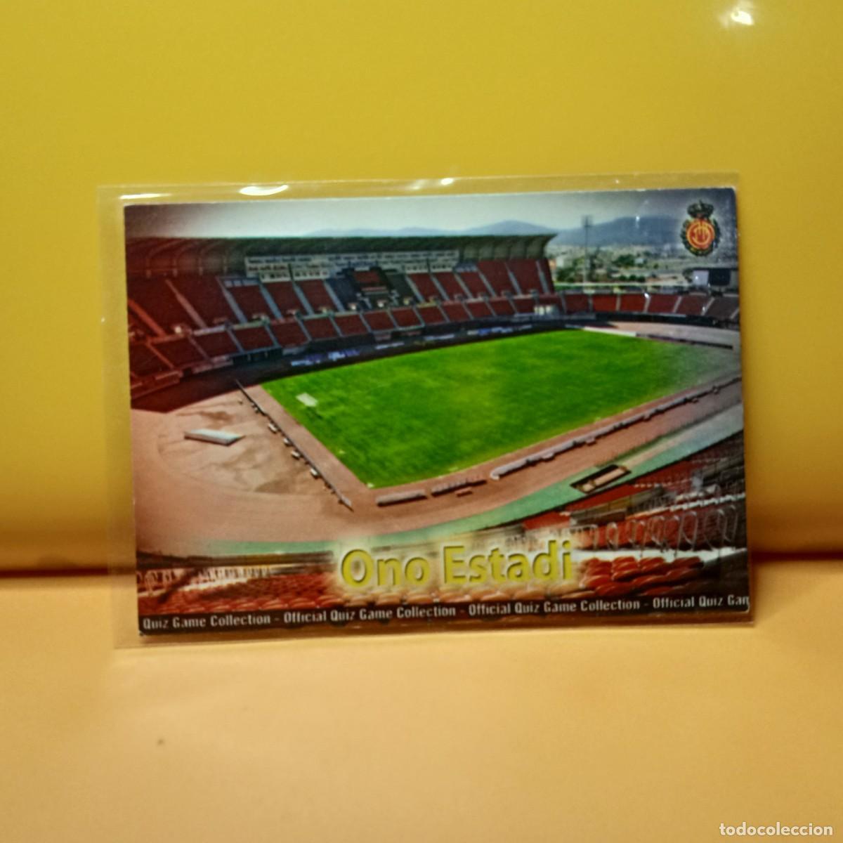 Figurine di Calcio: MUNDICROMO 2009 2010 09 10 R.C.D MALLORCA MATE ESTADIO ONO ESTADI 218 (ERROR)