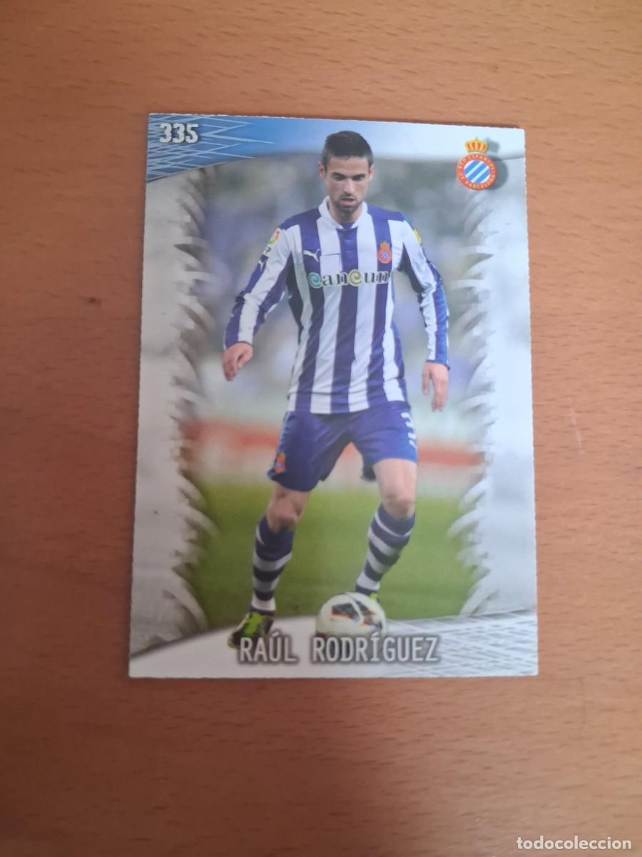 Figurine di Calcio: Mundicromo Official Quiz Game Collection 2013 2014 RCD Espanyol 335 Raul Rodriguez