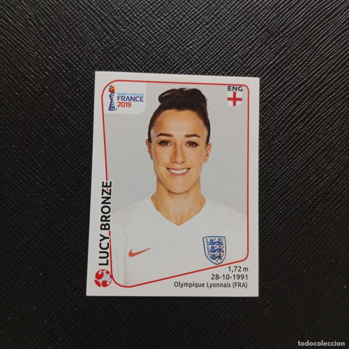Figurine di Calcio: 255 LUCY BRONZE INGLATERRA PANINI FEMENINO WOMEN&acute;S MUNDIAL 2019 FRANCIA 19 - SIN PEGAR - A74 PG49