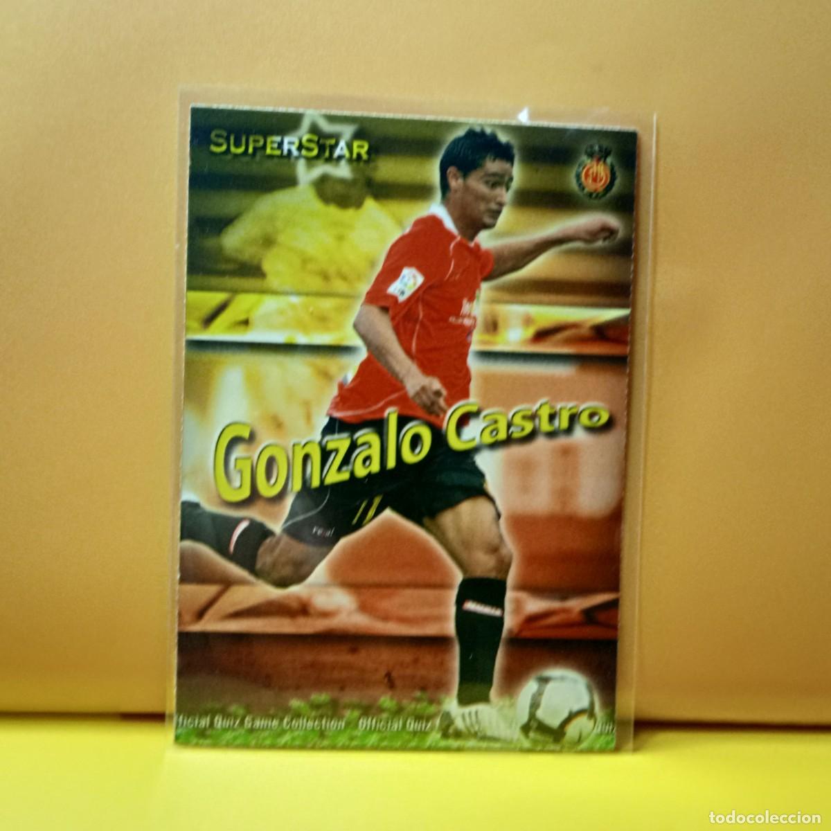 Football Stickers: MUNDICROMO 2009 2010 09 10 R.C.D MALLORCA SUPERSTAR MATE GONZALO CASTRO 242