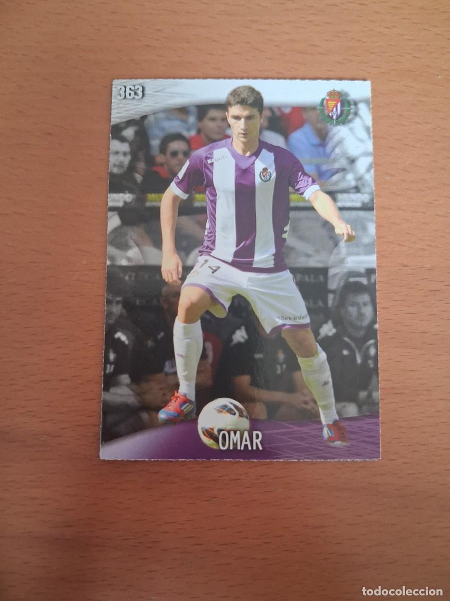 Fu&szlig;ball-Sticker: Mundicromo Official Quiz Game Collection 2013 2014 Real Valladolid 363 Omar