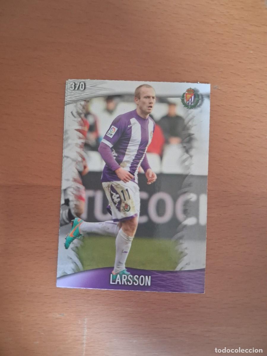 Figurine di Calcio: Mundicromo Official Quiz Game Collection 2013 2014 Real Valladolid 370 Larsson