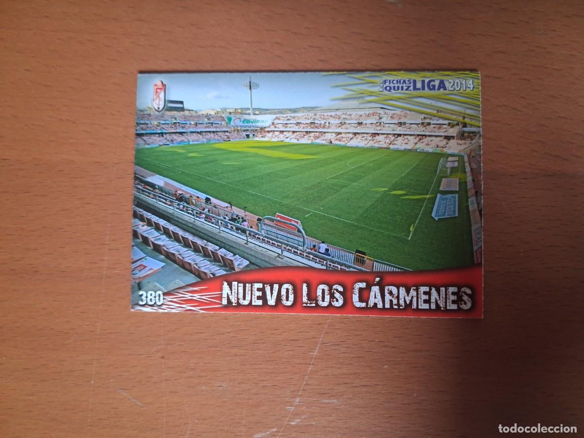 Fu&szlig;ball-Sticker: Mundicromo Official Quiz Game Collection 2013 2014 Granada CF 380 Estadio Nuevo Los Carmenes