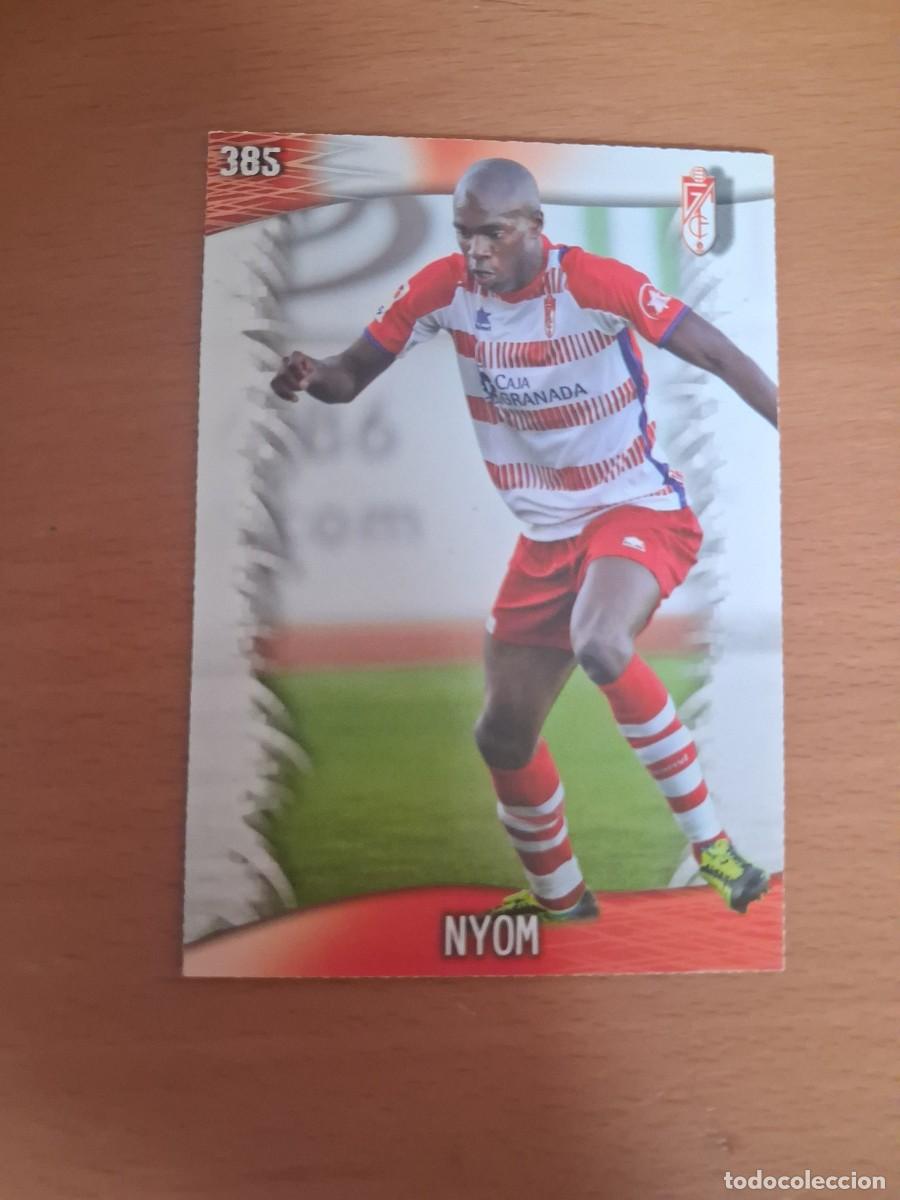 Cromos de Futebol: Mundicromo Official Quiz Game Collection 2013 2014 Granada CF 385 Nyom