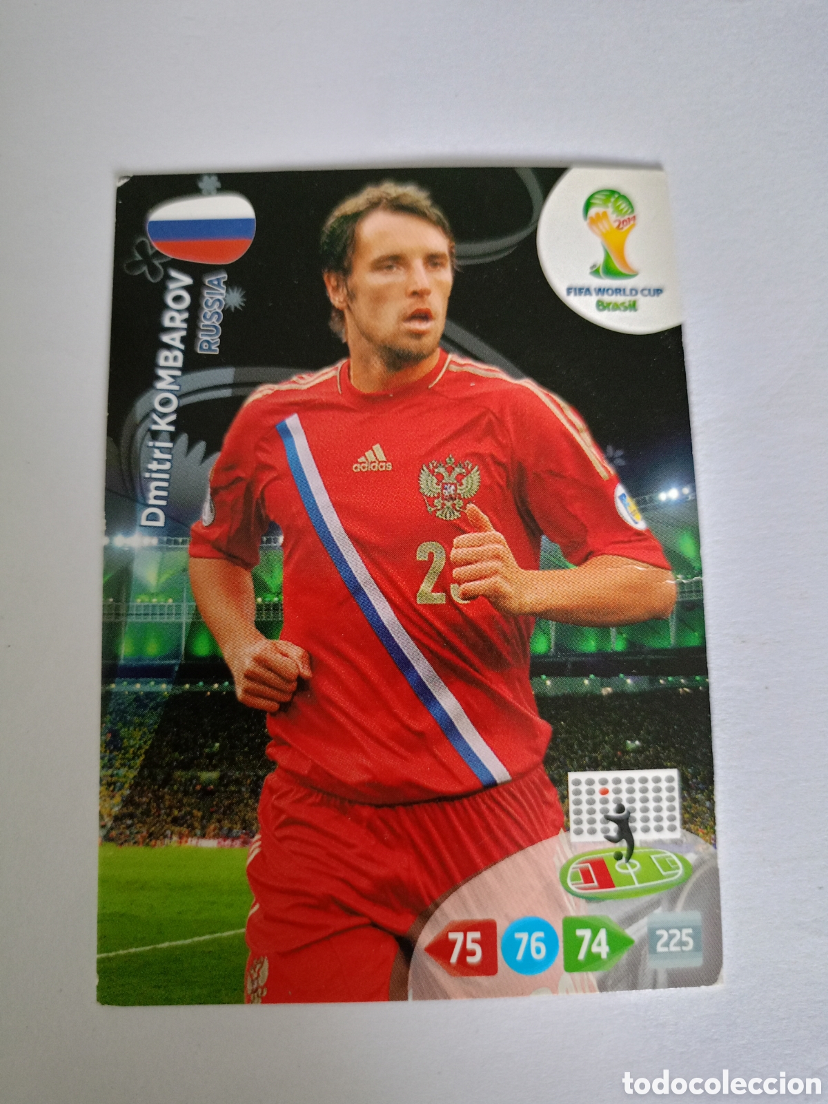 Cromos de Futebol: KOMBAROV RUSIA CROMO FUTBOL PANINI ADRENALYN 2014 WORLD CUP COPA DEL MUNDO
