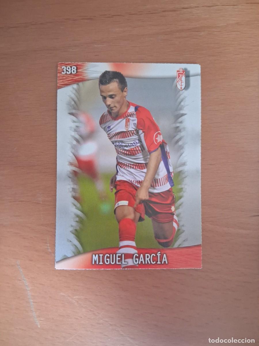 Figurine di Calcio: Mundicromo Official Quiz Game Collection 2013 2014 Granada CF 398 Miguel Garcia Error Es Alvaro