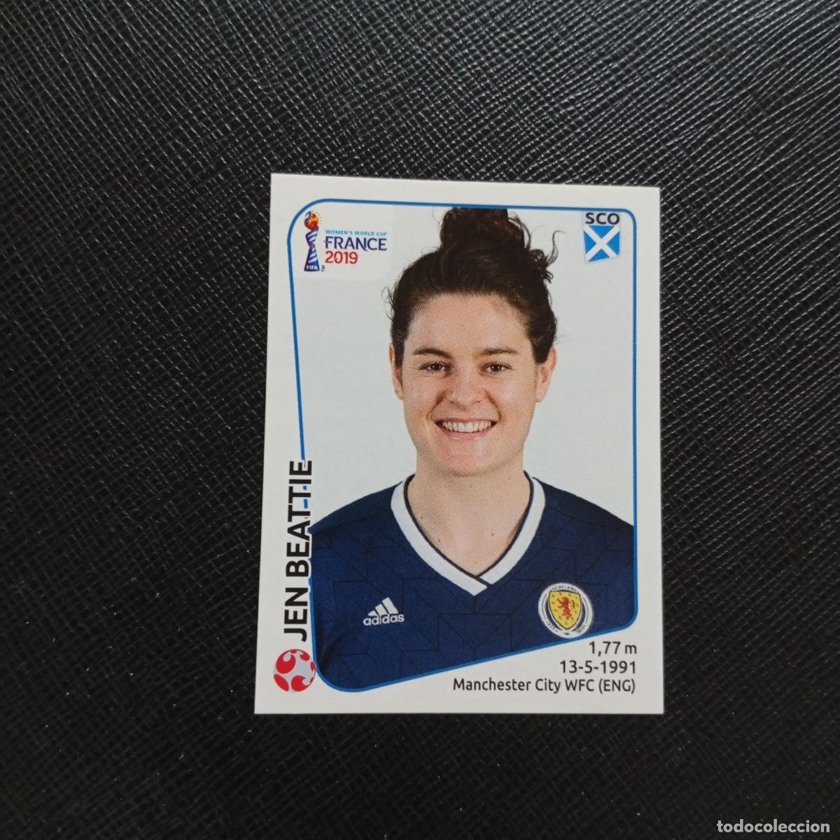 Figurine di Calcio: 275 JEN BEATTIE ESCOCIA PANINI FEMENINO WOMEN&acute;S MUNDIAL 2019 FRANCIA 19 - SIN PEGAR - A74 PG51