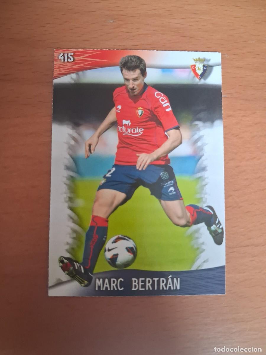 Figurine di Calcio: Mundicromo Official Quiz Game Collection 2013 2014 CA Osasuna 415 Marc Bertran