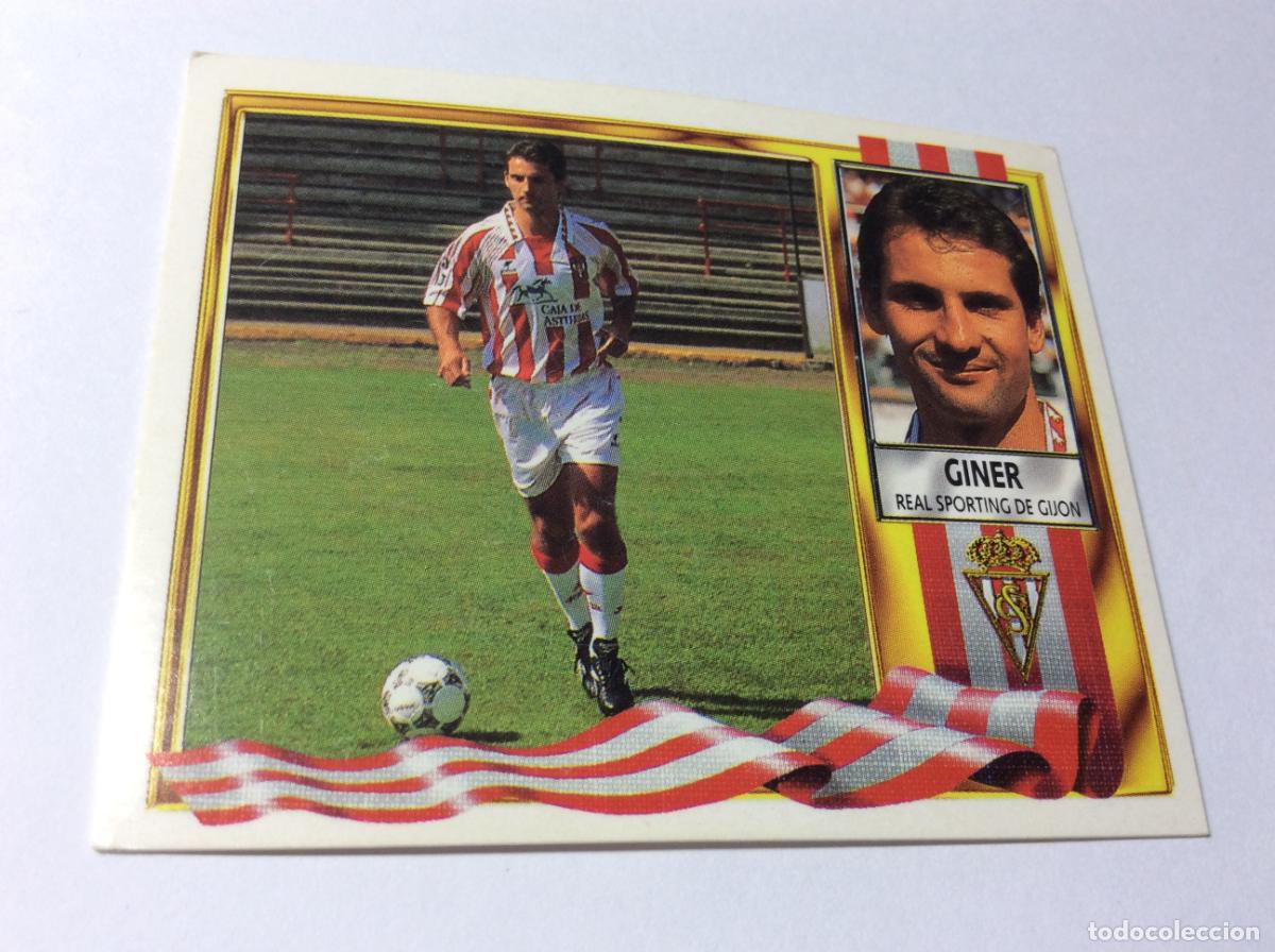 Figurine di Calcio: Giner Sporting Gij&oacute;n Este 95 96 1995 1996