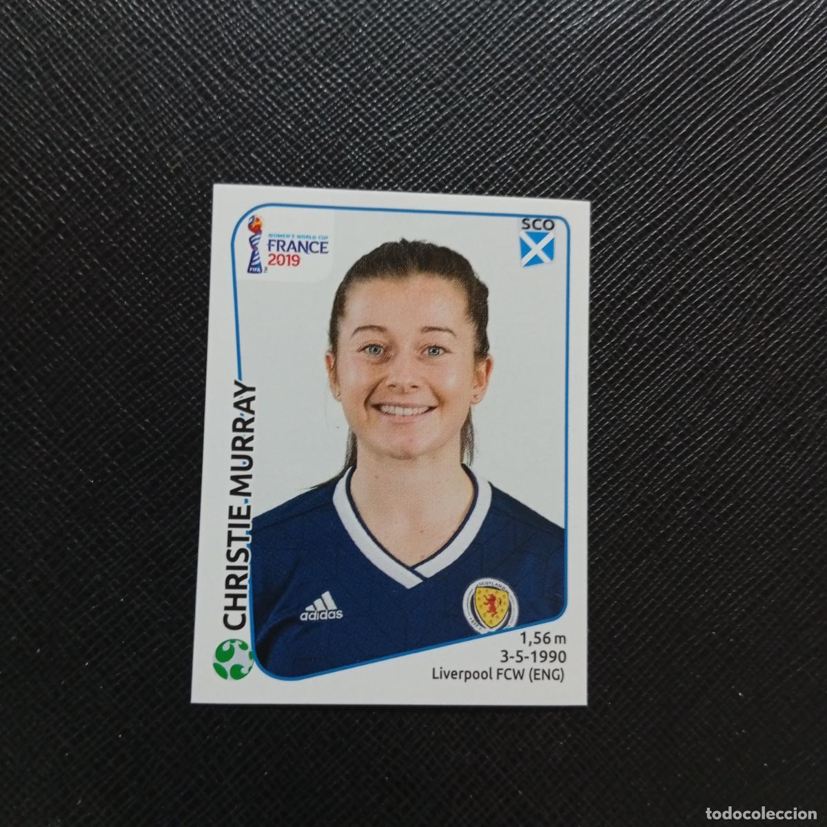 Figurine di Calcio: 287 CHRISTIE MURRAY ESCOCIA PANINI FEMENINO WOMEN&acute;S MUNDIAL 2019 FRANCIA 19 - SIN PEGAR - A74 PG52