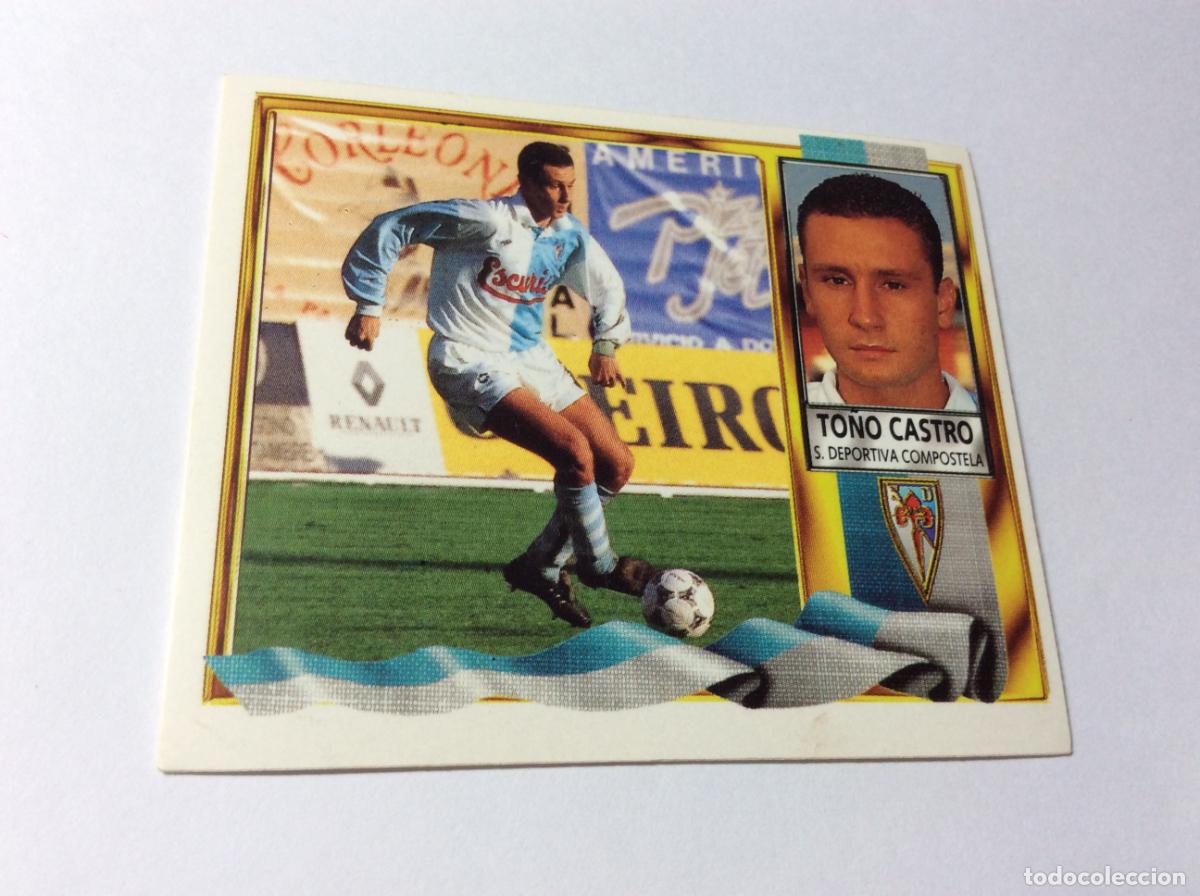 Fu&szlig;ball-Sticker: To&ntilde;o Castro SD Compostela Este 95 96 1995 1996