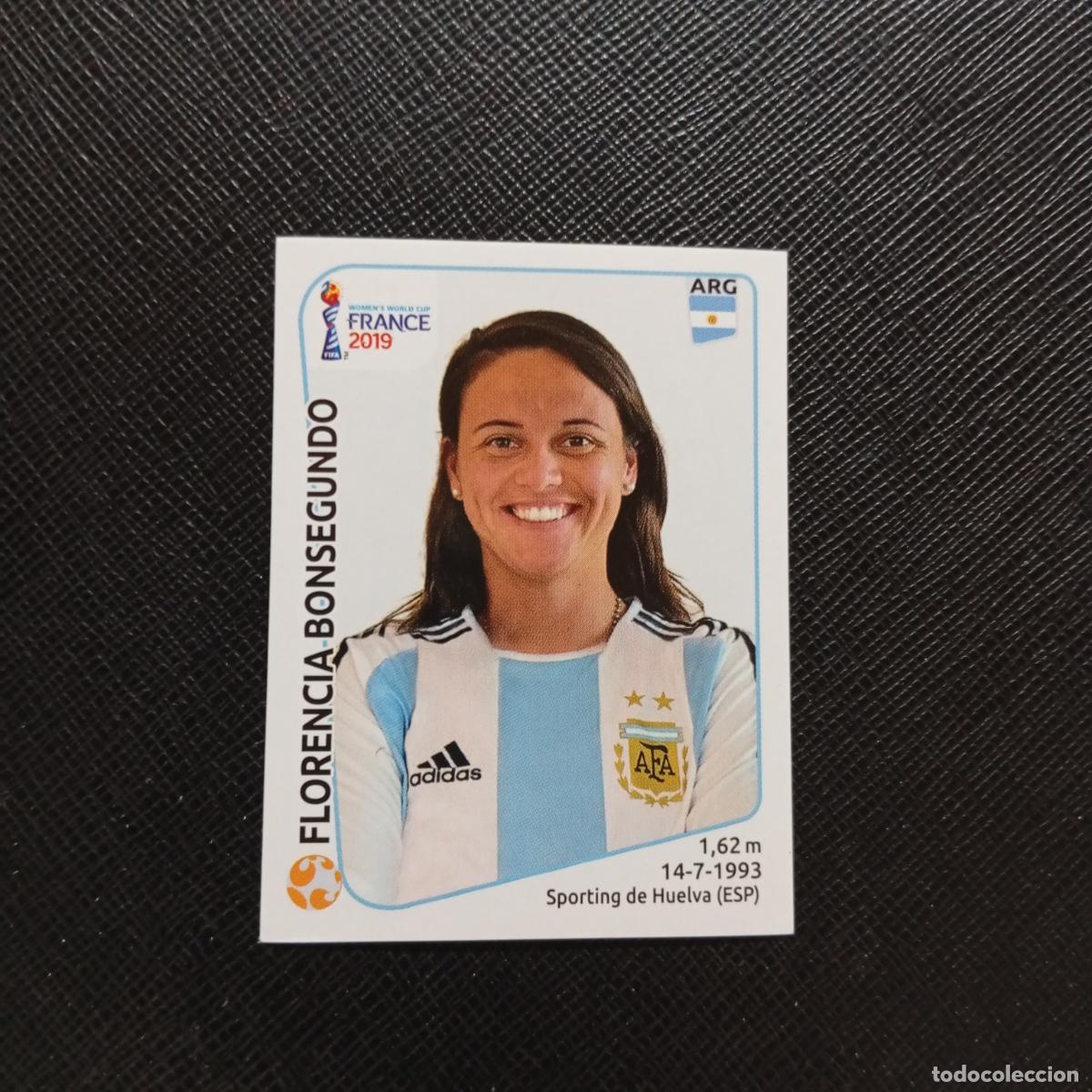 Fu&szlig;ball-Sticker: 298 BONSEGUNDO ARGENTINA PANINI FEMENINO WOMEN&acute;S MUNDIAL 2019 FRANCIA 19 - SIN PEGAR - A74 PG54