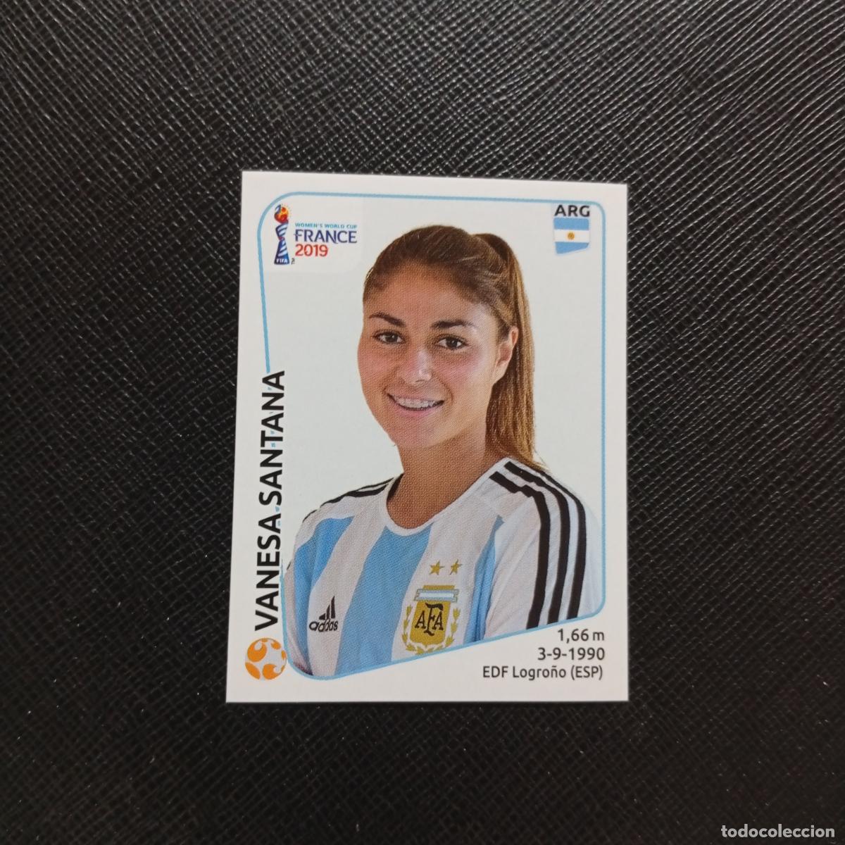 Fu&szlig;ball-Sticker: 299 VANESA SANTANA ARGENTINA PANINI FEMENINO WOMEN&acute;S MUNDIAL 2019 FRANCIA 19 - SIN PEGAR - A74 PG54