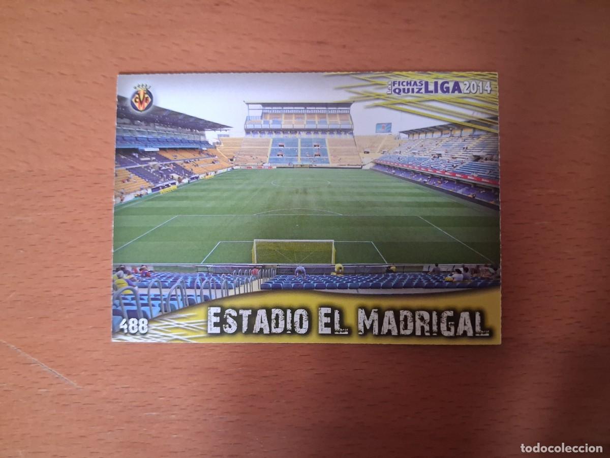 Fu&szlig;ball-Sticker: Mundicromo Official Quiz Game Collection 2013 2014 Villarreal CF 488 Estadio El Madrigal