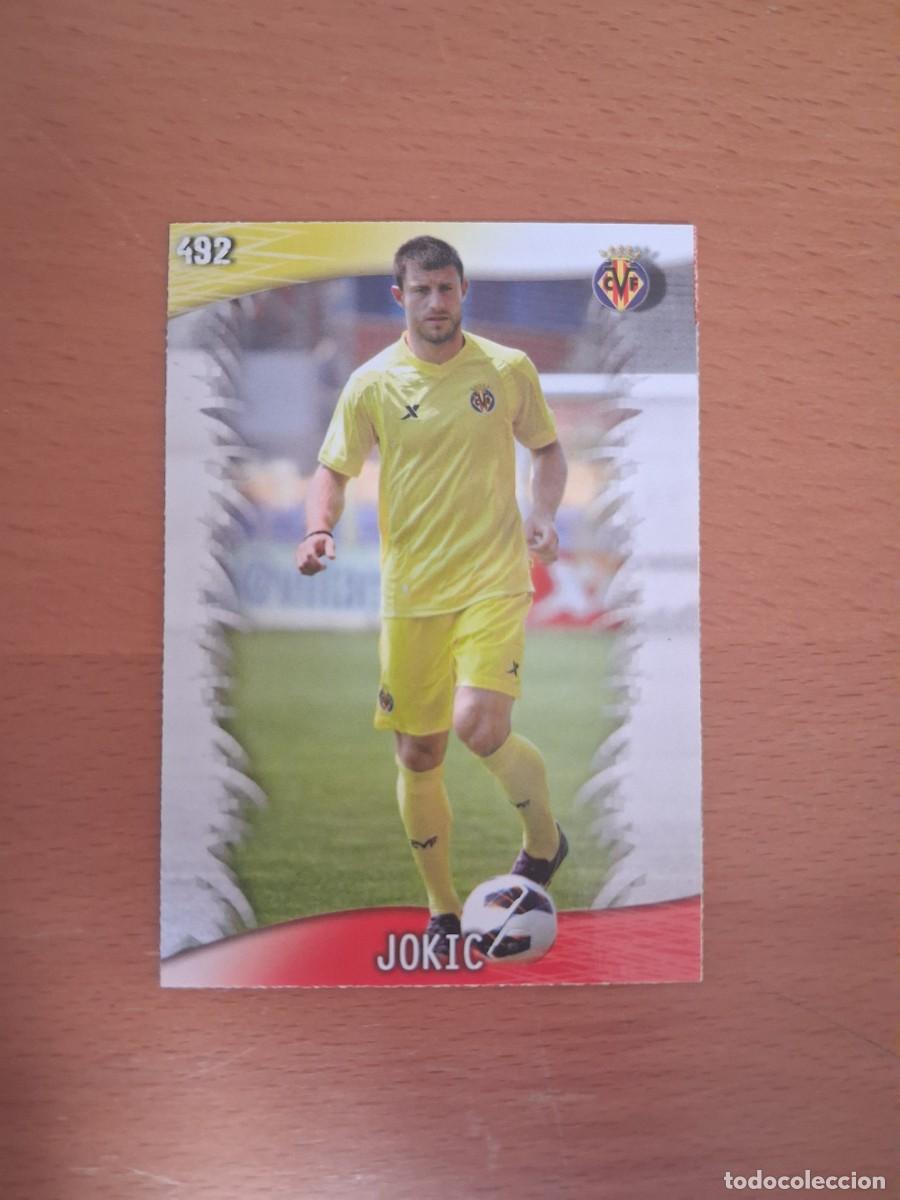 Fu&szlig;ball-Sticker: Mundicromo Official Quiz Game Collection 2013 2014 Villarreal CF 492 Jokic