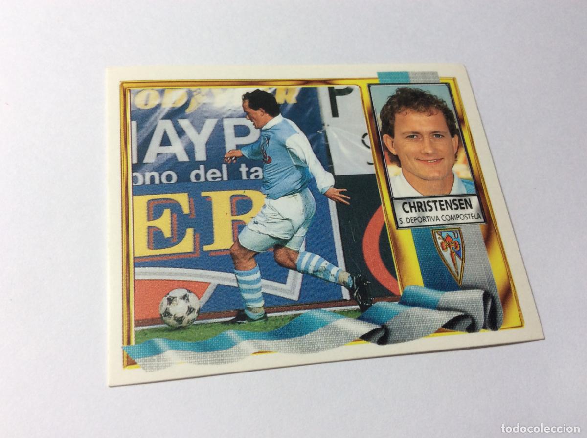 Football Stickers: Christensen SD Compostela Este 95 96 1995 1996