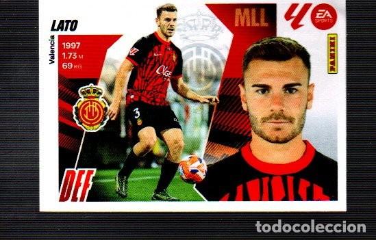 Cromos de Futebol: CROMO DE CASA ESTE Y PANINI LIGA 2025 / 26 DEL RCD MALLORCA N&ordm; 10 LATO