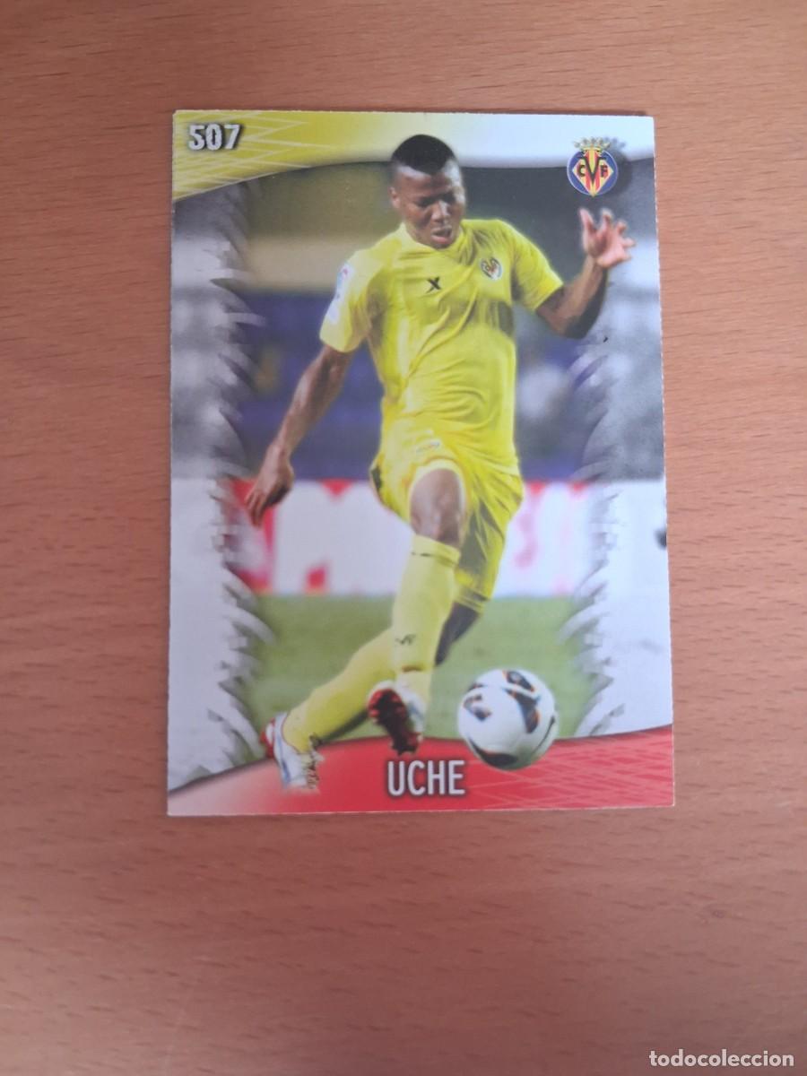 Cromos de f&uacute;tbol: Mundicromo Official Quiz Game Collection 2013 2014 Villarreal CF 507 Uche