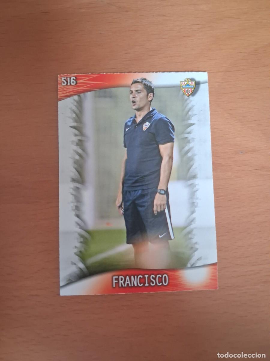 Cromos de Futebol: Mundicromo Official Quiz Game Collection 2013 2014 UD Almeria 516 Francisco