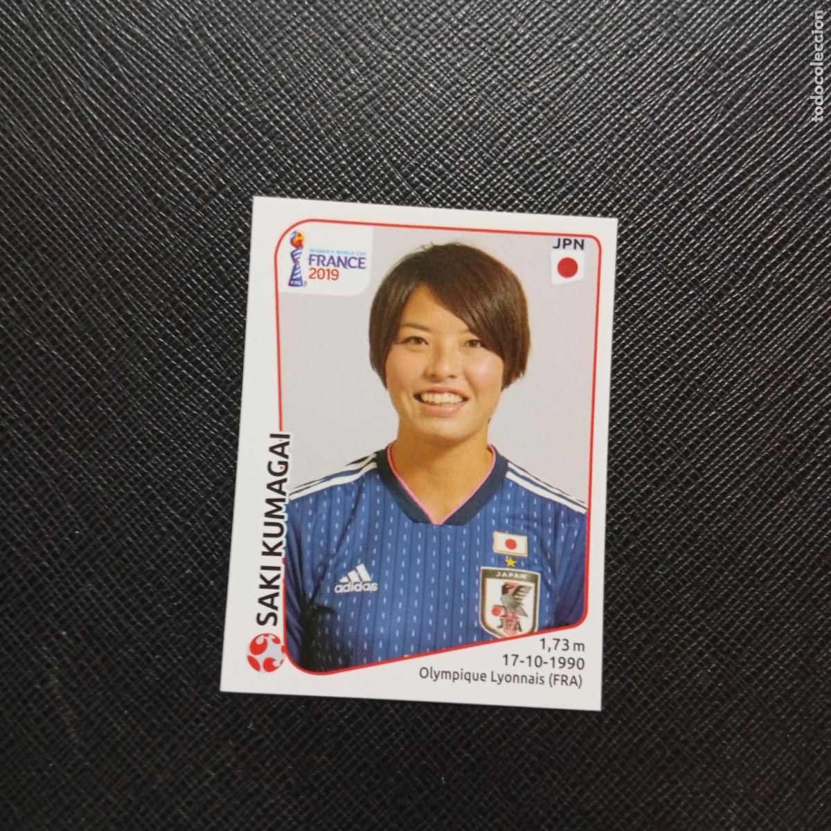 Cromos de F&uacute;tbol: 315 SAKI KUMAGAI JAPON PANINI FEMENINO WOMEN&acute;S MUNDIAL 2019 FRANCIA 19 - SIN PEGAR - A74 PG56