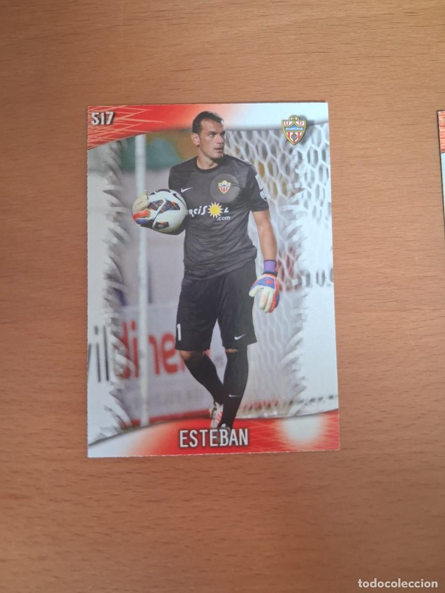Cromos de F&uacute;tbol: Mundicromo Official Quiz Game Collection 2013 2014 UD Almeria 517 Esteban