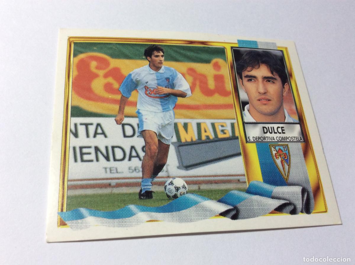 Cromos de F&uacute;tbol: Dulce SD Compostela Este 95 96 1995 1996
