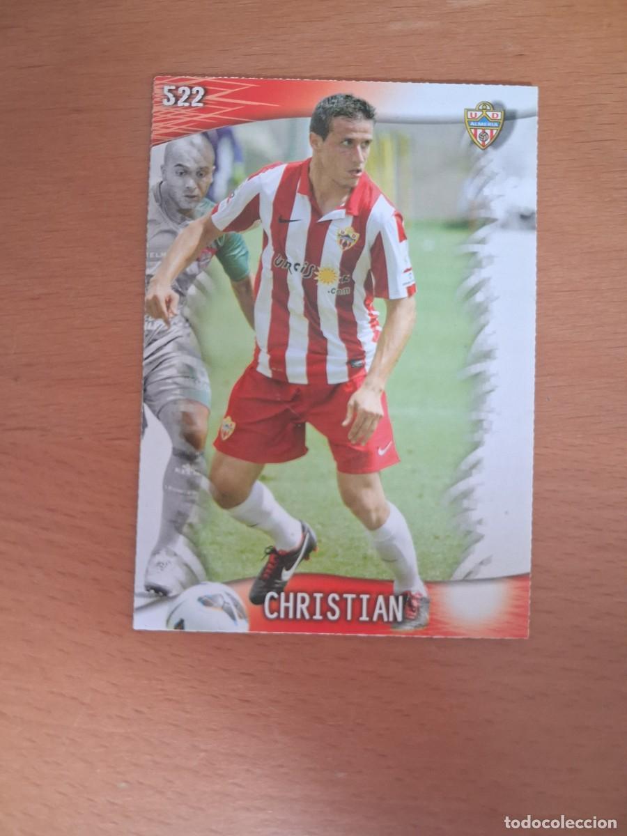 Cromos de F&uacute;tbol: Mundicromo Official Quiz Game Collection 2013 2014 UD Almeria 522 Christian