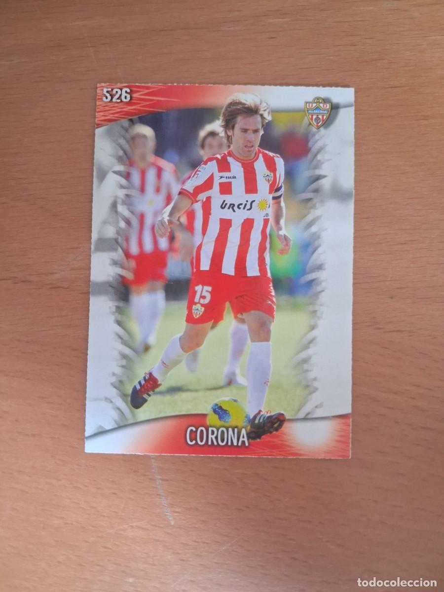 Cromos de F&uacute;tbol: Mundicromo Official Quiz Game Collection 2013 2014 UD Almeria 526 Corona
