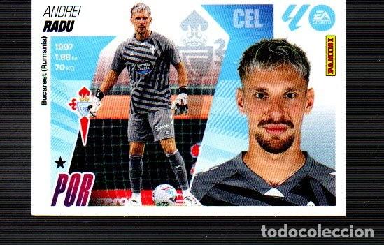 Cromos de F&uacute;tbol: CROMO DE CASA ESTE Y PANINI LIGA 2025 / 26 DEL RC CELTA N&ordm; 3 RADU