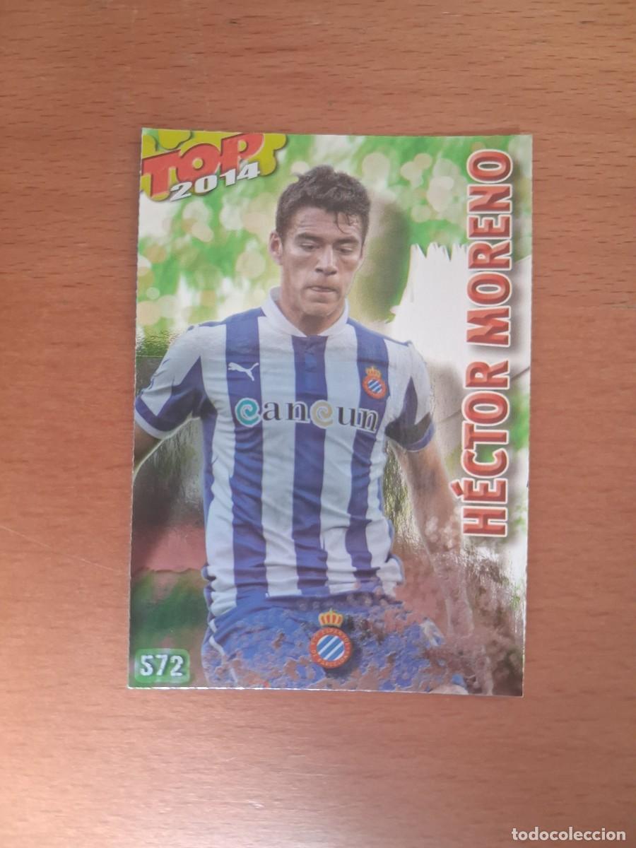Cromos de F&uacute;tbol: Mundicromo Official Quiz Game Collection 2013 2014 TOP 2014 Espanyol 572 Hector Moreno Verde Liso