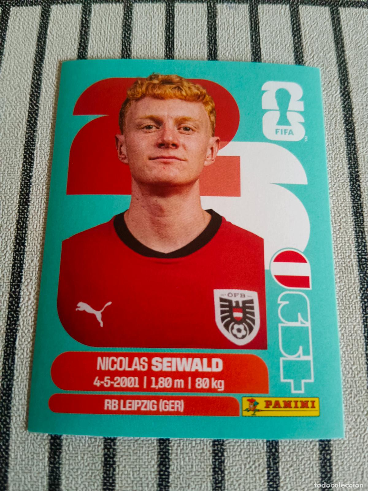 Cromos de F&uacute;tbol: MUNDIAL 2026 ESTADOS UNIDOS USA MEXICO MEJICO CANADA AUT 15 AUT15 NICOLAS SEIWALD AUSTRALIA FIFA